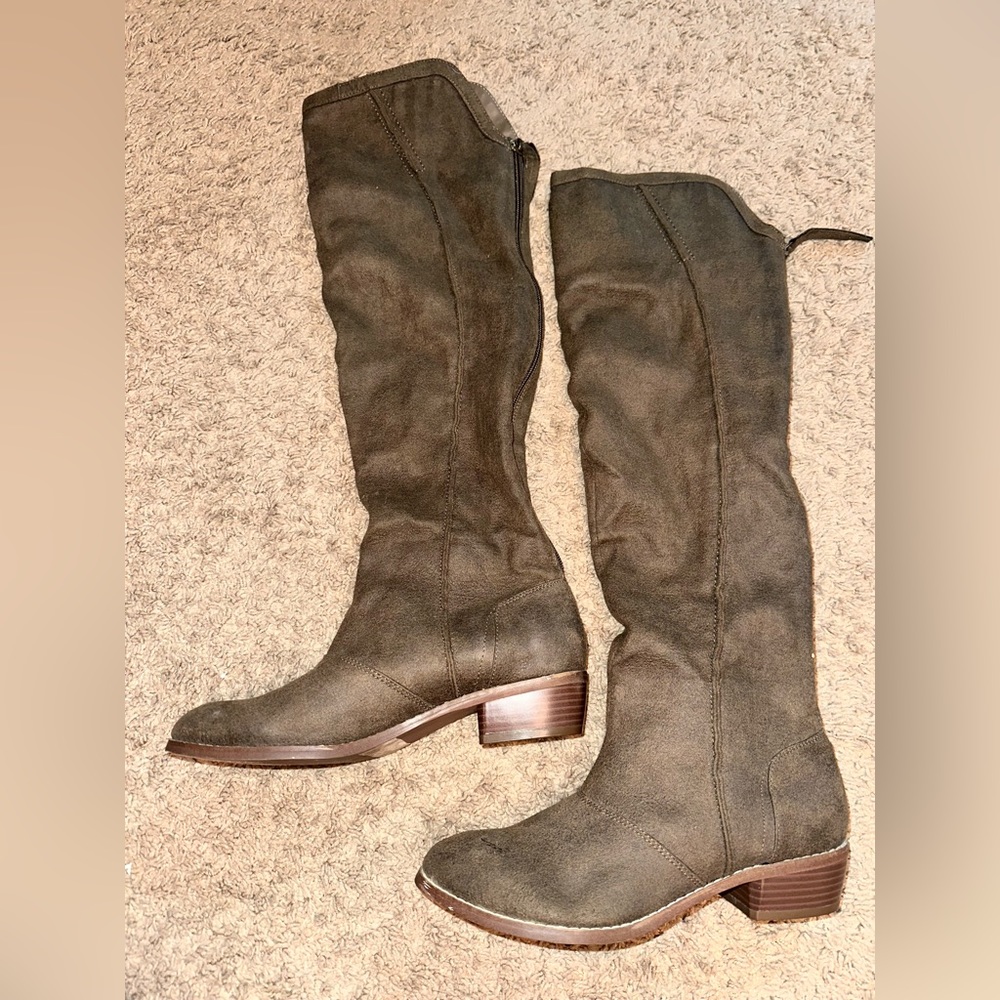 Knee high boots